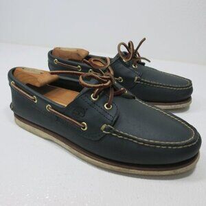 Timberland Genuine Leather Boat Shoes Mens Footwear Zapato Kutsu Footwear Sz 9.5
